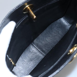 Chanel Vintage CC Lock Pocket Chain Tote Caviar