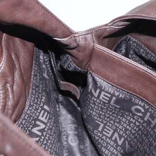 Chanel Vintage Chain Around Shoulder Bag Leather