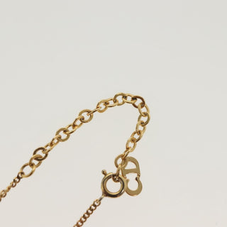 Christian Dior CD Pendant Necklace Gold-plated