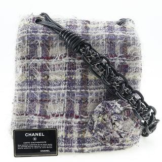 Chanel Camellia Shoulder Bag Tweed