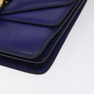 Celine Gancini Handbag Leather