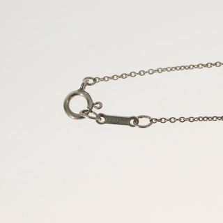 Tiffany & Co. Elsa Peretti Bean Pendant Necklace Sterling Silver