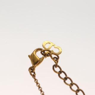 Christian Dior CD Pendant Necklace Gold-plated