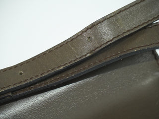 Salvatore Ferragamo Gancini Shoulder Bag Leather