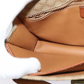 Celine Macadam Shoulder Bag PVC Leather