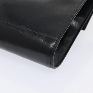 Celine Vintage Circle Logo Crossbody Bag Leather