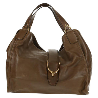 Gucci Soft Stirrup Tote Leather