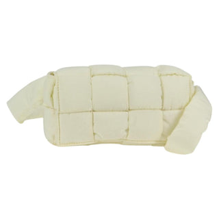 Bottega Veneta Padded Tech Cassette Crossbody Bag Intrecciato Nylon