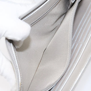 Chanel Camellia Zip Around Organizer Leather