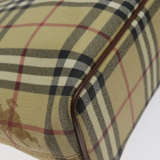 Burberry Top Handle Tote Haymarket Coated Canvas