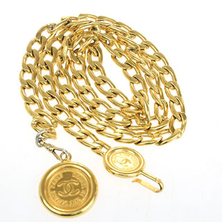 Chanel Vintage Medallion Chain Belt Metal
