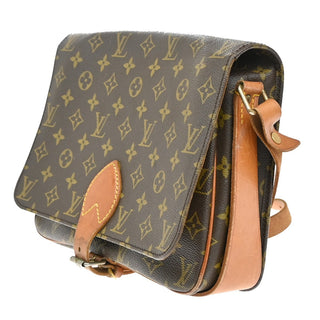 Louis Vuitton Cartouchiere Handbag Monogram Canvas