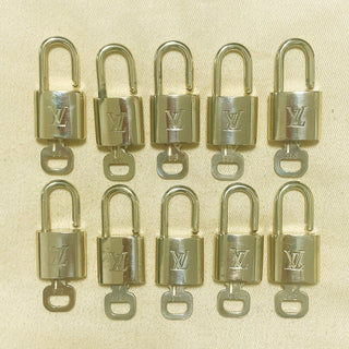 Louis Vuitton Cadenas Bag Charm Gold-plated