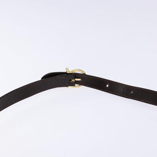 Salvatore Ferragamo Gancini Convertible Top Handle Bag Leather