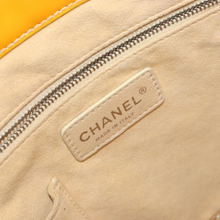 Chanel CC No.5 Shopping Tote Perforated Patent