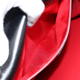 Celine Vintage Top Handle Bag Glazed Leather