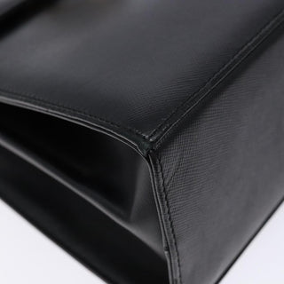 Salvatore Ferragamo Gancini Convertible Top Handle Bag Leather