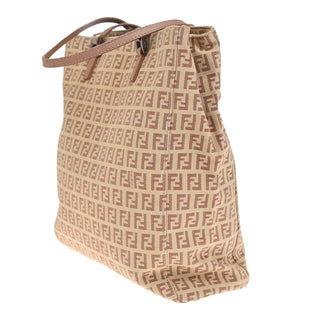 Fendi Shopping Tote Zucca Coated Canvas