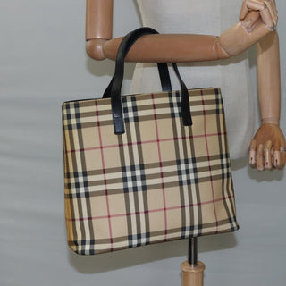 Burberry Nova Check Tote canvas check pattern