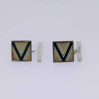 Louis Vuitton Cufflinks Case Damier
