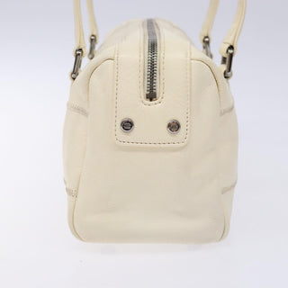 Chanel Square Stitch Duffle Bag Quilted Caviar