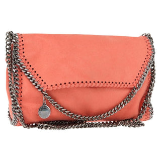 Stella McCartney Falabella Fold Over Crossbody Bag Suede