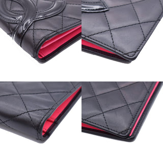 Chanel Cambon Bifold Wallet Quilted Lambskin