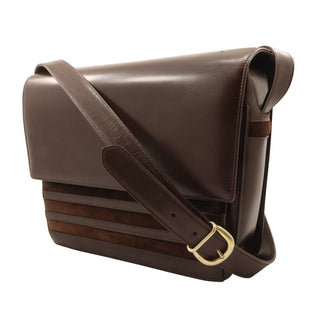 Gucci Old Gucci shoulder bag Suede and Leather