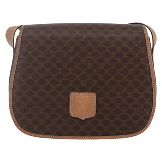 Celine Macadam Shoulder Bag PVC Leather