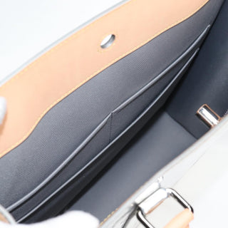 Louis Vuitton Sac Plat Bag Monogram Mirror Coated Canvas