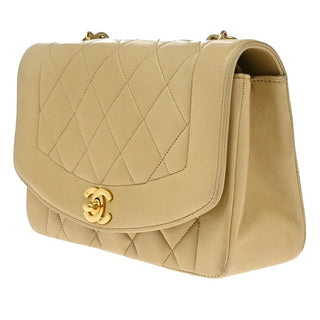 Chanel Vintage Diana Flap Bag Quilted Lambskin