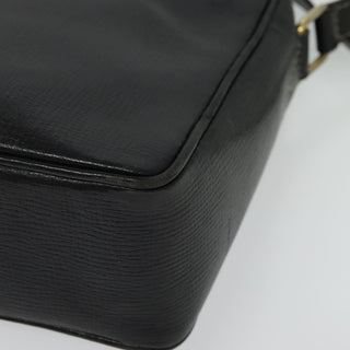 Celine Vintage Circle Logo Crossbody Bag Leather