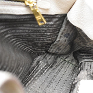 Prada Twin Shopping Tote Vitello Daino
