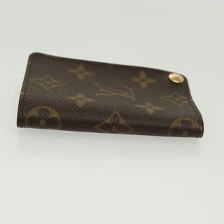 Louis Vuitton Porte Cartes Pression Card Case Monogram Canvas