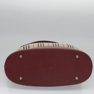 Burberry Nova Check Tote Canvas and Leather