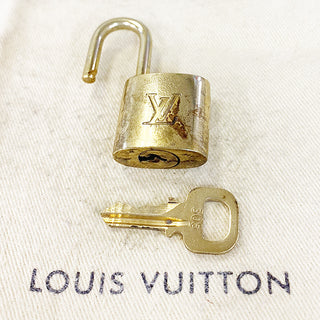 Louis Vuitton Cadenas Bag Charm Gold-plated