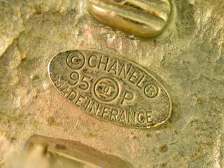 Chanel Logo CC Gold-plated