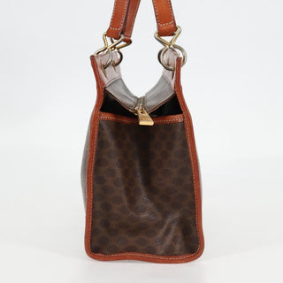 Celine Vintage Macadam Shoulder Bag Leather