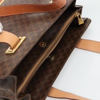 Celine Macadam Shoulder Bag PVC Leather