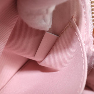 Louis Vuitton Alma Chain Handbag Vernis with Monogram Canvas