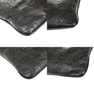 Gucci Convertible Zip Messenger Guccissima Leather