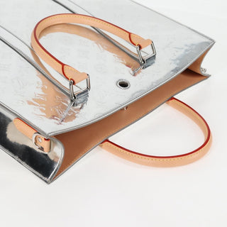 Louis Vuitton Sac Plat Bag Monogram Mirror Coated Canvas