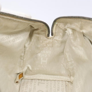 Chanel Square Stitch Duffle Bag Quilted Caviar