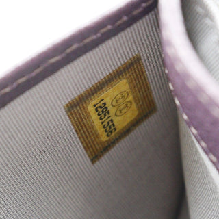 Chanel Camellia Bifold Card Case Leather