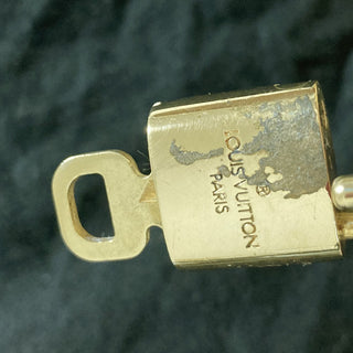 Louis Vuitton Cadenas Bag Charm Gold-plated