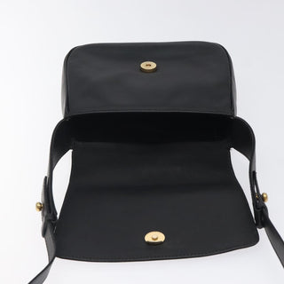 Celine Vintage Circle Logo Crossbody Bag Leather