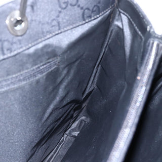 Gucci Vintage Bamboo Handle Tote GG Nylon