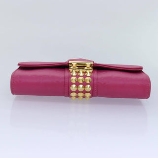 Louis Vuitton Courtney Clutch Embossed Leather