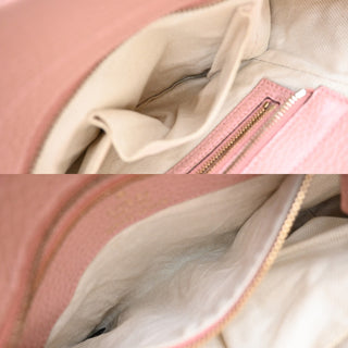 Gucci Swing Crossbody Bag Pebbled Leather