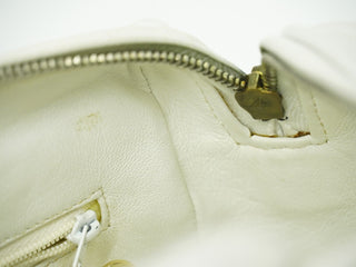 Chanel Vintage Diamond CC Camera Shoulder Bag Quilted Caviar